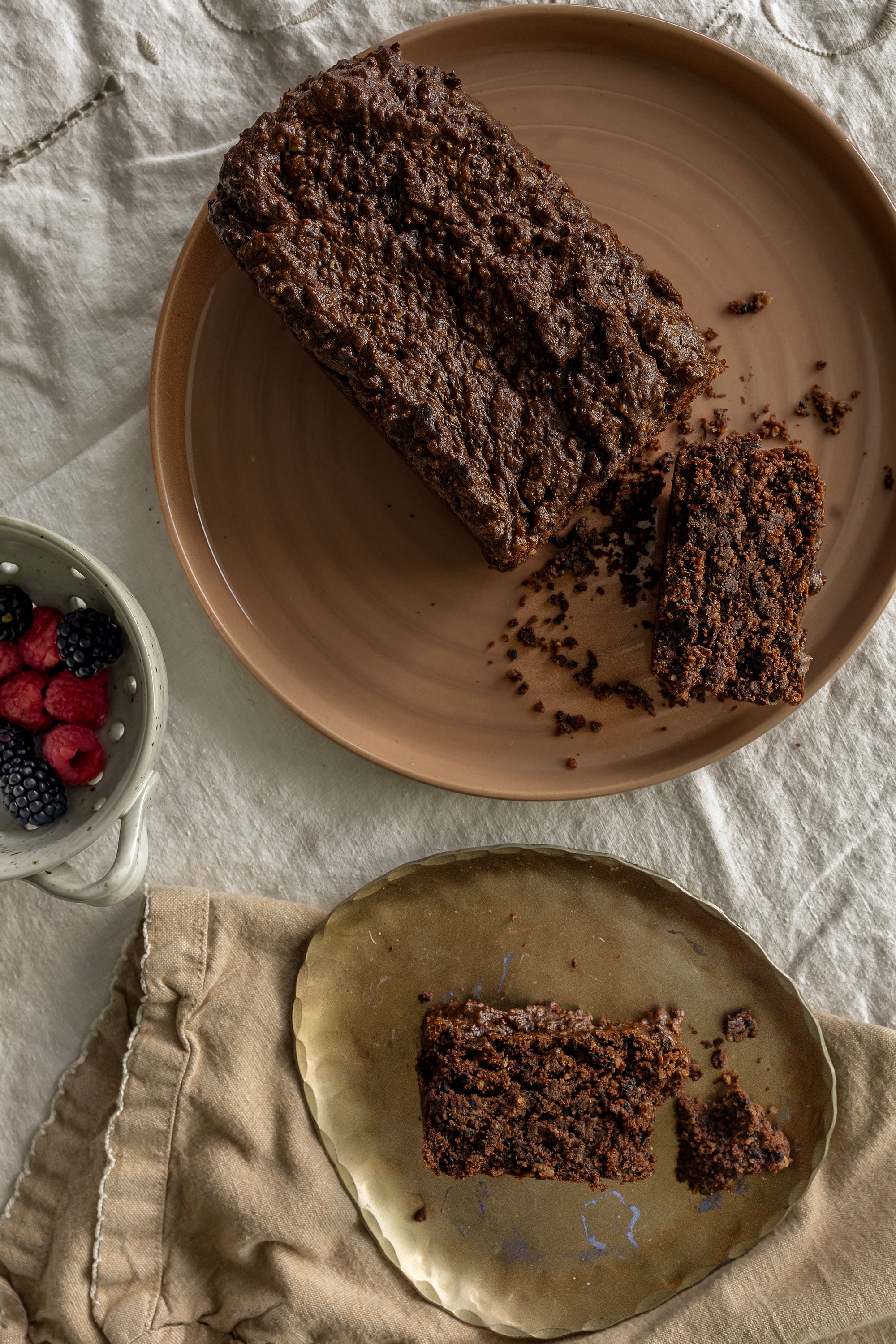 Tahini + Cacao Bread