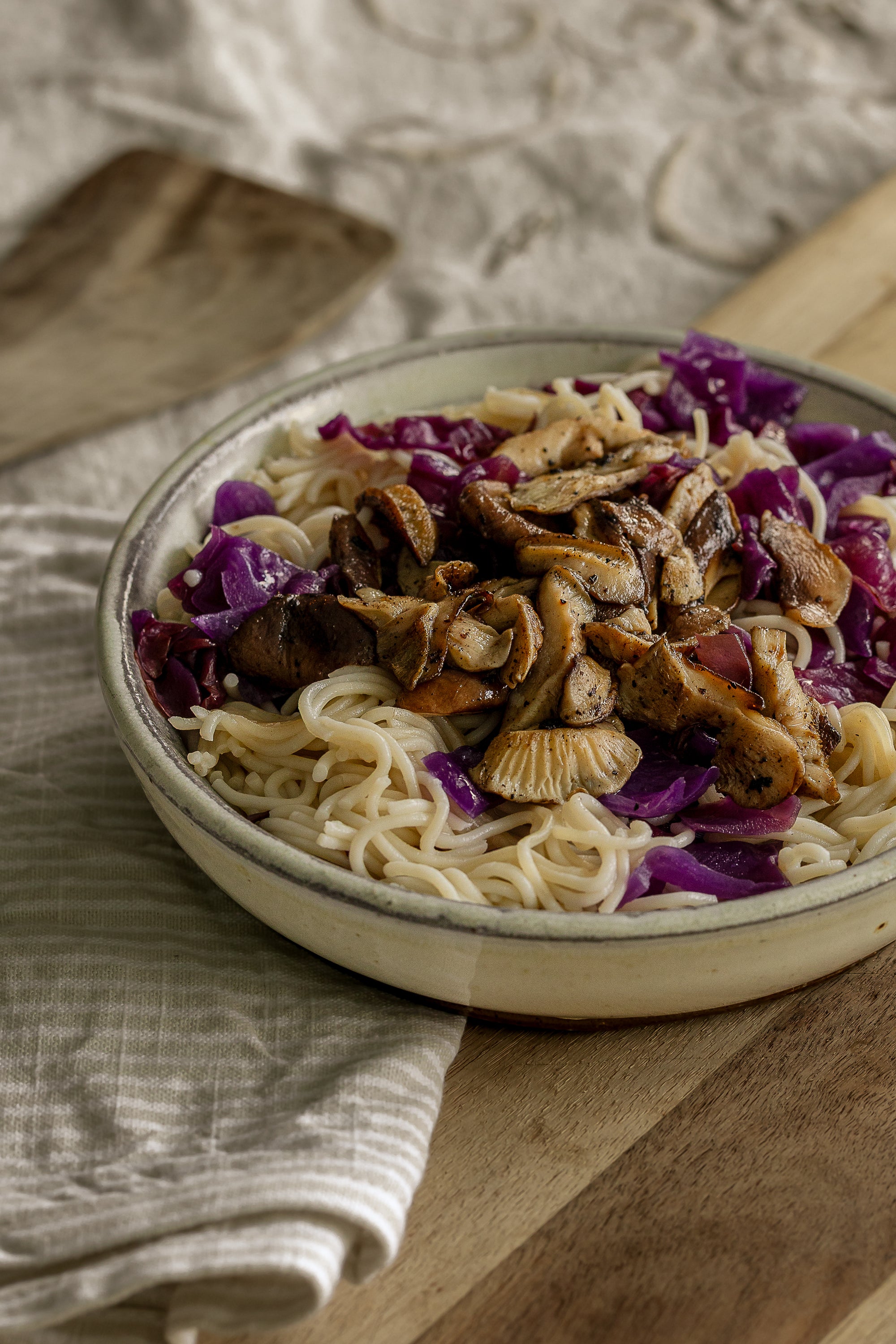 Ginger Mushroom Ramen