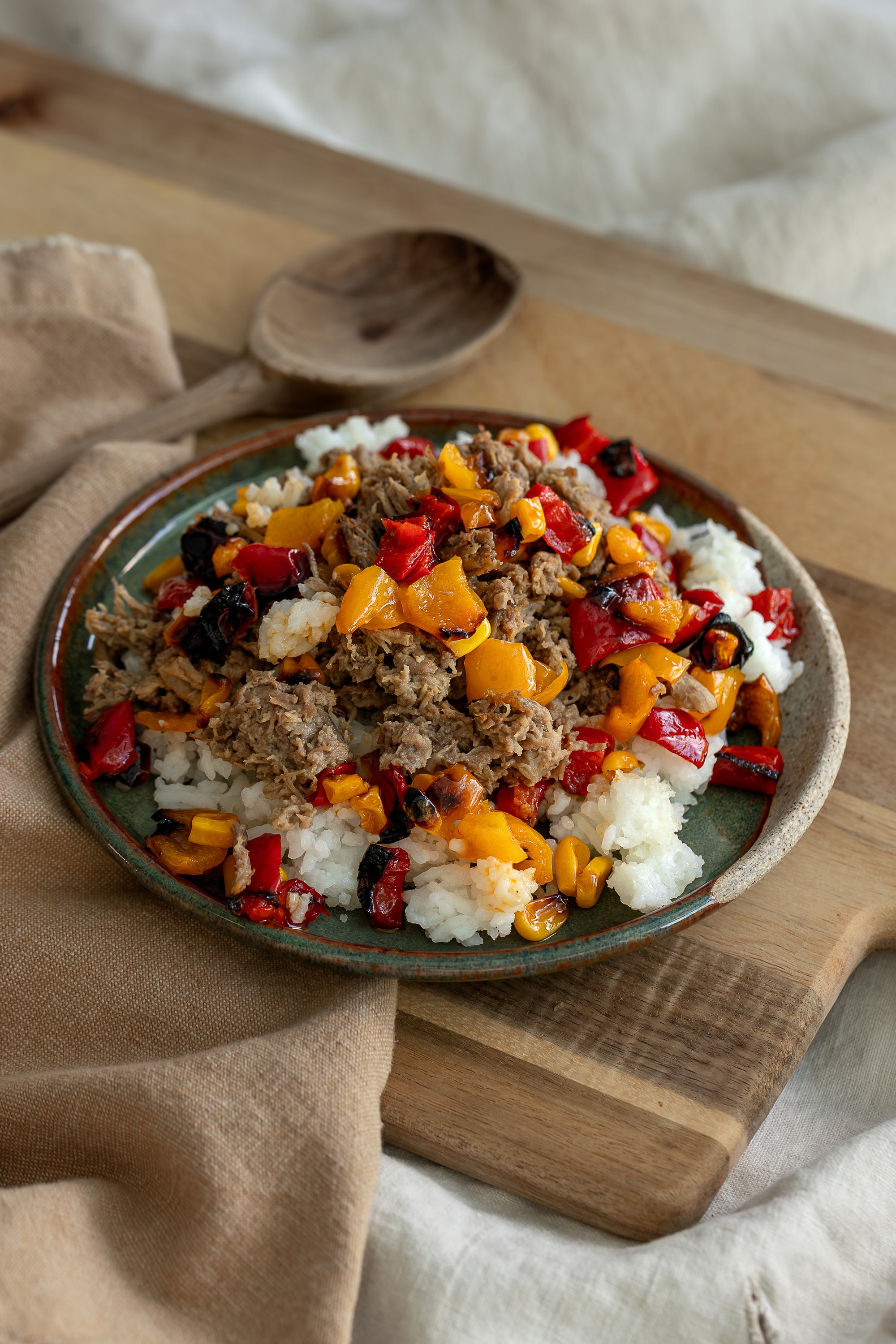 Shredded Beef Fiesta Bowl